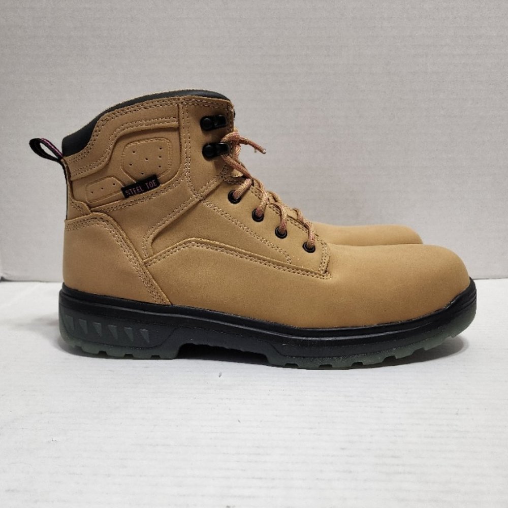 New Brahma Combustion Steel Toe Work Boots - Woman's Size 11